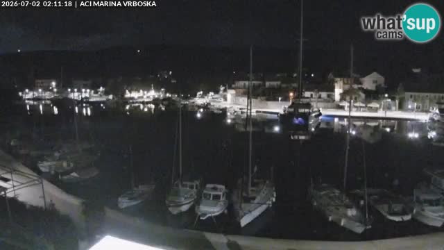 Vrboska web kamera | otom Hvar | Dalmacija