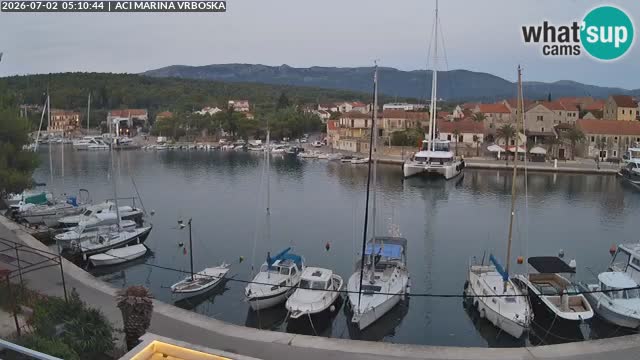 Vrboska livecam | Isola di Hvar | Croazia