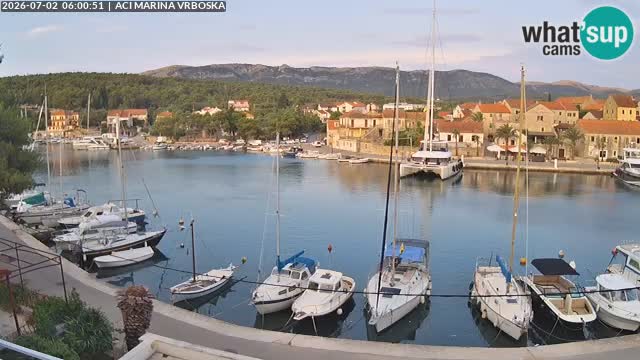 Vrboska web kamera | otom Hvar | Dalmacija