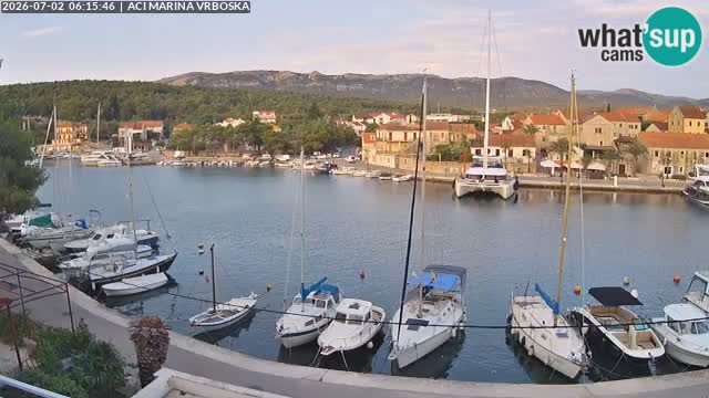 Vrboska livecam | Isola di Hvar | Croazia