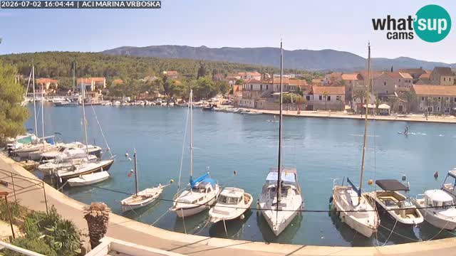 Vrboska webcam | Hvar Insel | Kroatien