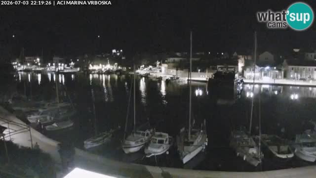 Vrboska livecam | Isola di Hvar | Croazia