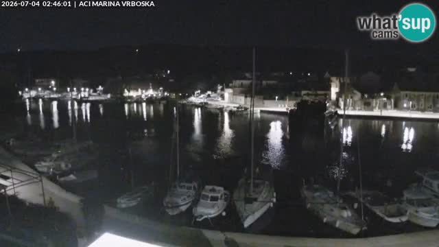 Vrboska livecam | Isola di Hvar | Croazia
