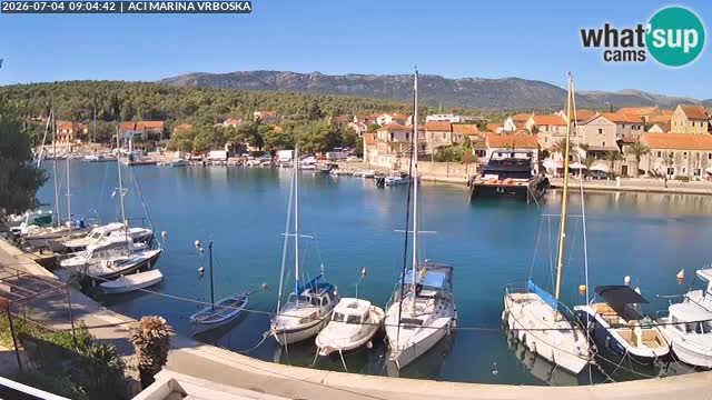 Vrboska livecam | Isola di Hvar | Croazia