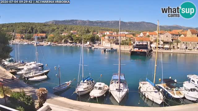 Vrboska web kamera | otom Hvar | Dalmacija