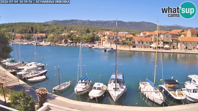 Vrboska web kamera | otom Hvar | Dalmacija