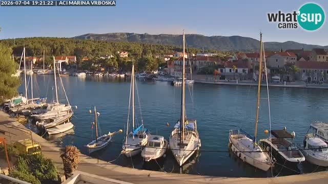 Vrboska livecam | Isola di Hvar | Croazia
