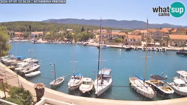 Vrboska livecam | Isola di Hvar | Croazia