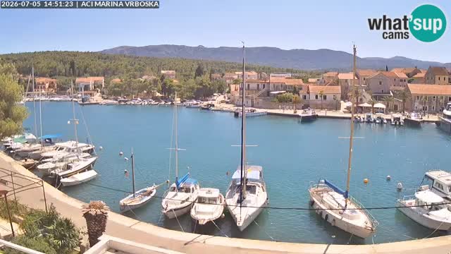 Vrboska web kamera | otom Hvar | Dalmacija