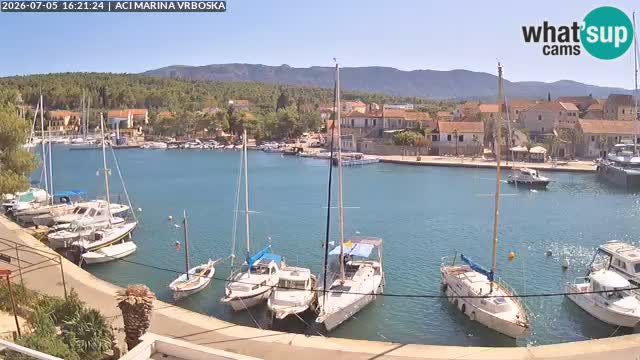 Vrboska web kamera | otom Hvar | Dalmacija