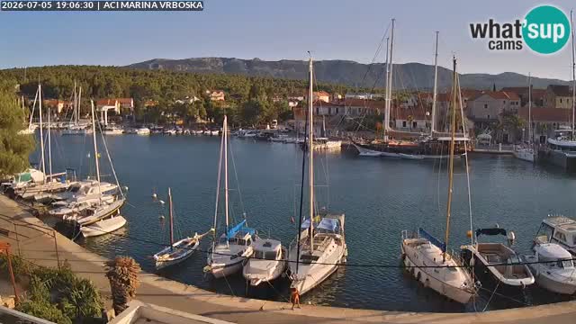 Vrboska web kamera | otom Hvar | Dalmacija