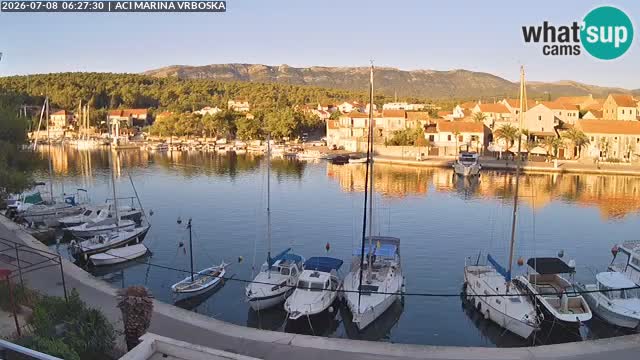 Vrboska webcam | Hvar Insel | Kroatien