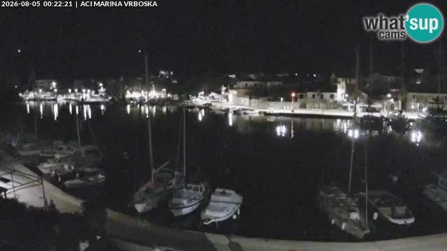 Spletna kamera Vrboska | Otok Hvar | Hrvaška