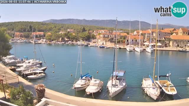 Vrboska web kamera | otom Hvar | Dalmacija