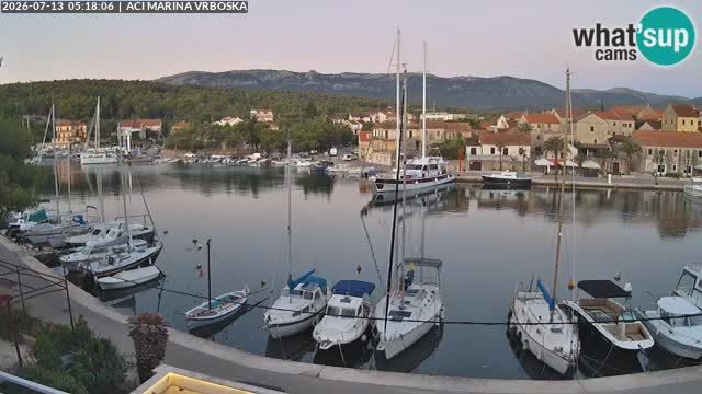 Vrboska livecam | Isola di Hvar | Croazia