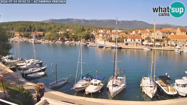 Vrboska web kamera | otom Hvar | Dalmacija
