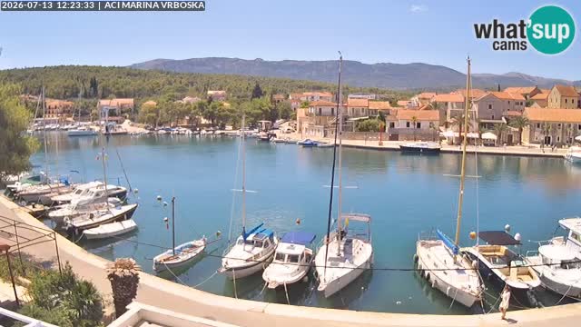 Vrboska web kamera | otom Hvar | Dalmacija