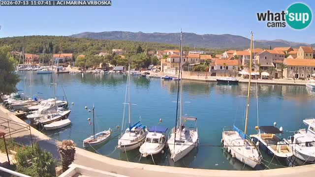 Vrboska livecam | Isola di Hvar | Croazia