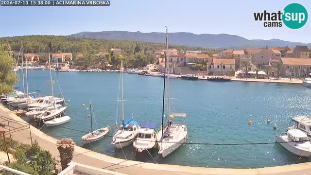 Vrboska web kamera | otom Hvar | Dalmacija