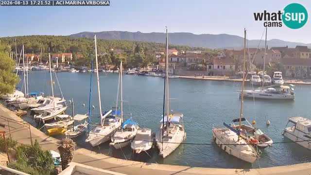 Spletna kamera Vrboska | Otok Hvar | Hrvaška