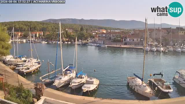 Spletna kamera Vrboska | Otok Hvar | Hrvaška