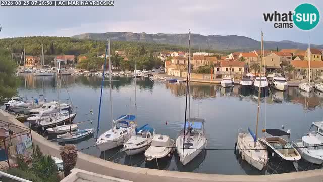 Vrboska web kamera | otom Hvar | Dalmacija