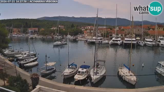 Spletna kamera Vrboska | Otok Hvar | Hrvaška