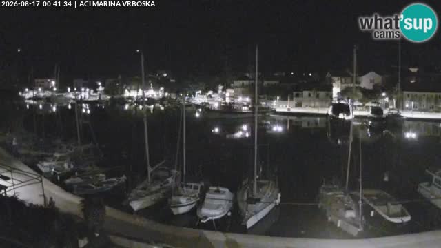 Vrboska livecam | Isola di Hvar | Croazia