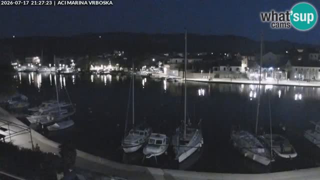 Vrboska livecam | Isola di Hvar | Croazia