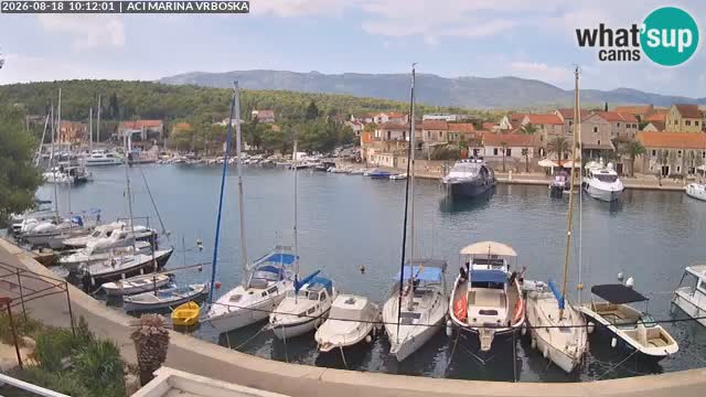 Vrboska web kamera | otom Hvar | Dalmacija