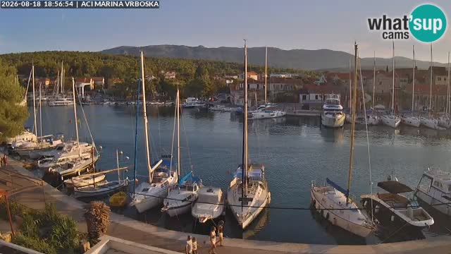 Vrboska livecam | Isola di Hvar | Croazia