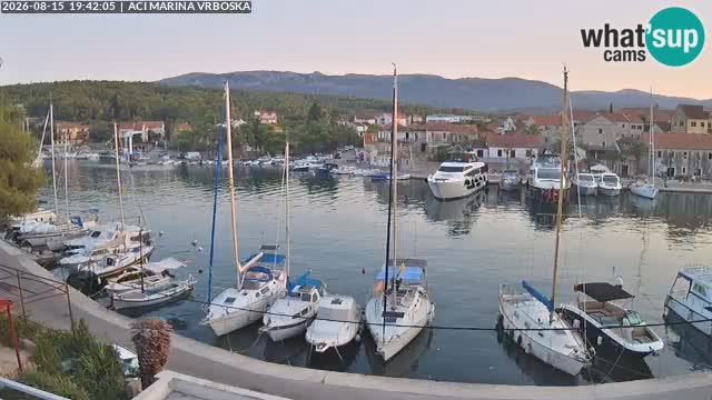 Spletna kamera Vrboska | Otok Hvar | Hrvaška