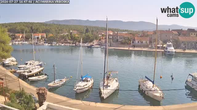 Vrboska livecam | Isola di Hvar | Croazia