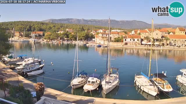 Vrboska livecam | Isola di Hvar | Croazia