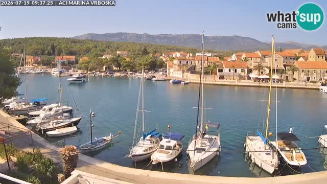 Vrboska livecam | Isola di Hvar | Croazia