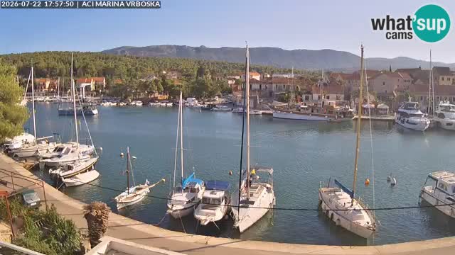 Vrboska web kamera | otom Hvar | Dalmacija