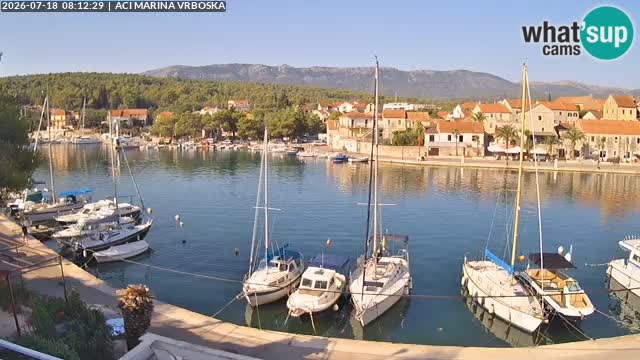 Vrboska webcam | Hvar Insel | Kroatien