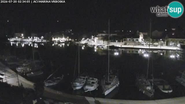 Vrboska livecam | Isola di Hvar | Croazia