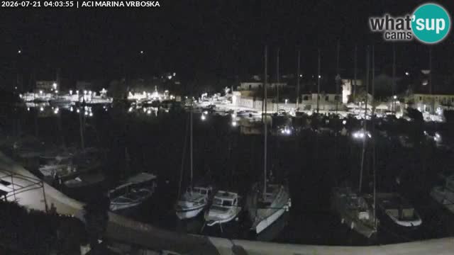 Spletna kamera Vrboska | Otok Hvar | Hrvaška