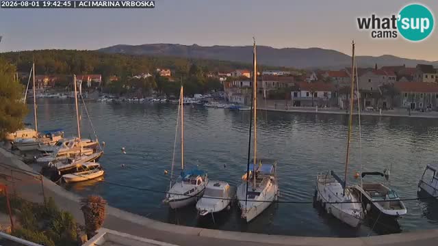 Vrboska livecam | Isola di Hvar | Croazia