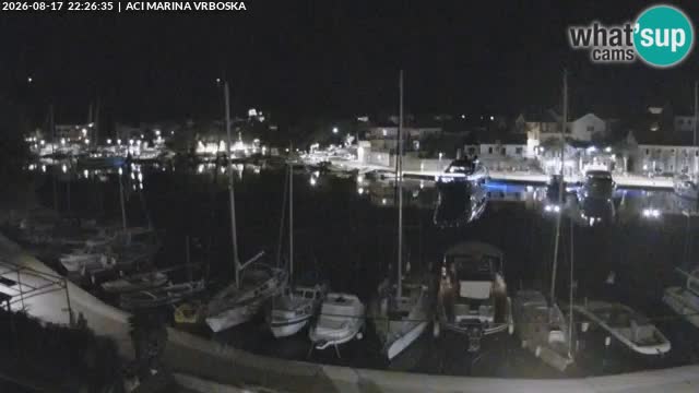 Spletna kamera Vrboska | Otok Hvar | Hrvaška
