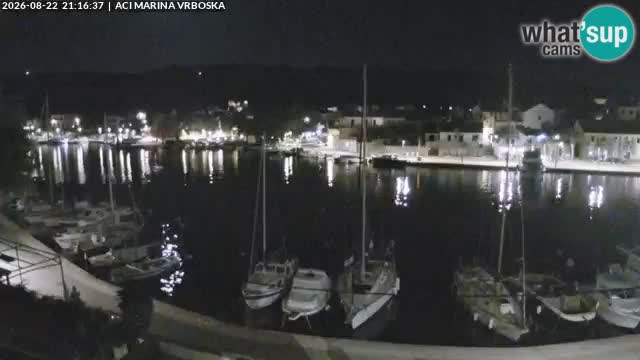 Vrboska livecam | Isola di Hvar | Croazia