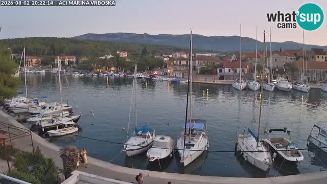 Vrboska web kamera | otom Hvar | Dalmacija