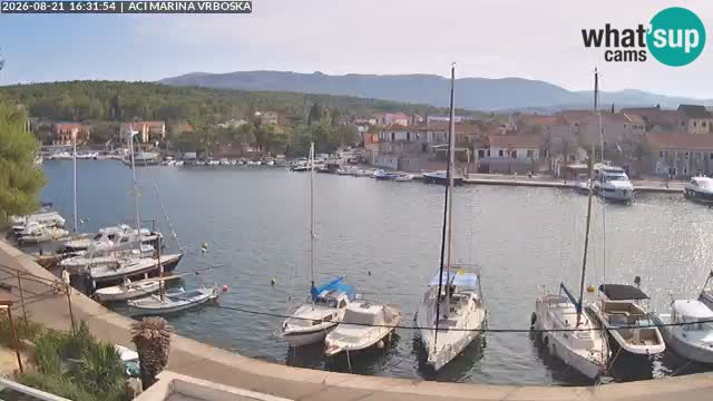 Vrboska livecam | Isola di Hvar | Croazia