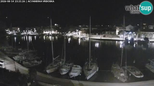 Spletna kamera Vrboska | Otok Hvar | Hrvaška