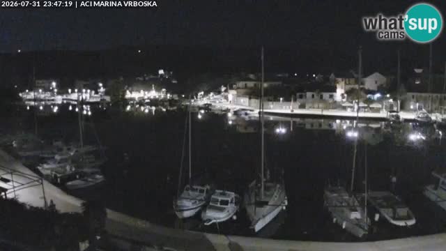 Vrboska livecam | Isola di Hvar | Croazia