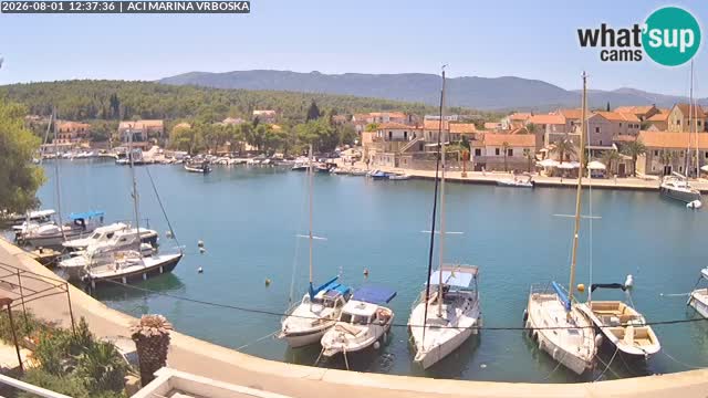 Vrboska livecam | Isola di Hvar | Croazia