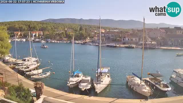 Vrboska livecam | Isola di Hvar | Croazia