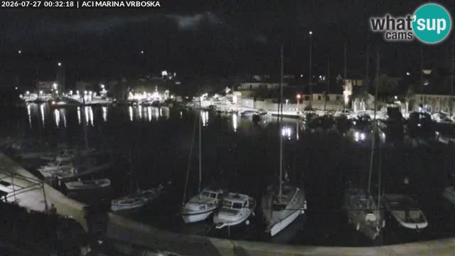 Vrboska livecam | Isola di Hvar | Croazia