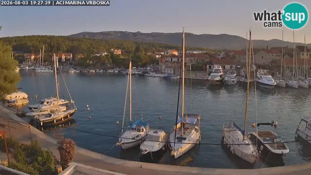 Vrboska web kamera | otom Hvar | Dalmacija